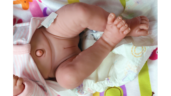 My Baby Realistic Berenguer 15 inches Anatomically Correct Real Girl Baby Washable Doll Soft Vinyl Accessories