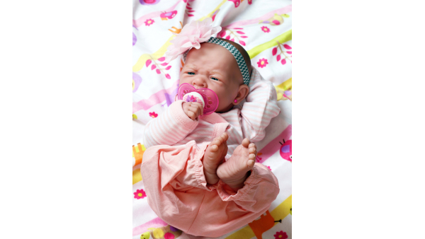 My Baby Realistic Berenguer 15 inches Anatomically Correct Real Girl Baby Washable Doll Soft Vinyl Accessories