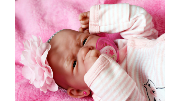 My Baby Realistic Berenguer 15 inches Anatomically Correct Real Girl Baby Washable Doll Soft Vinyl Accessories