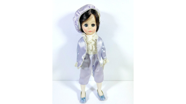 Vintage 1972 Madame Alexander Doll  "Blue Boy"  Portrait Children Series w/ Kaiser Doll Stand, does not contain box