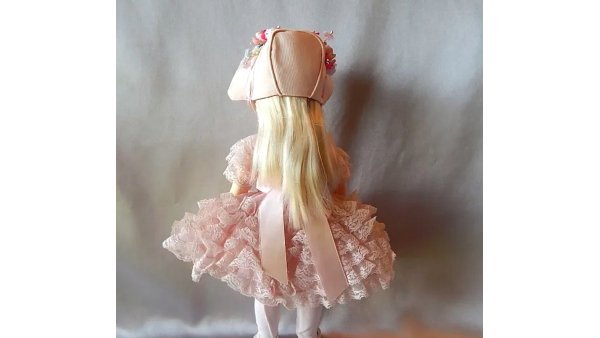 Vintage Antique Madame Alexander RENOIR 13" Portrait Children 1972-86 Doll No. 1578 w/ Kaiser Doll Stand, does not contain box