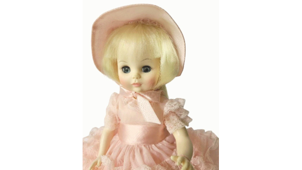 Vintage Antique Madame Alexander RENOIR 13" Portrait Children 1972-86 Doll No. 1578 w/ Kaiser Doll Stand, does not contain box