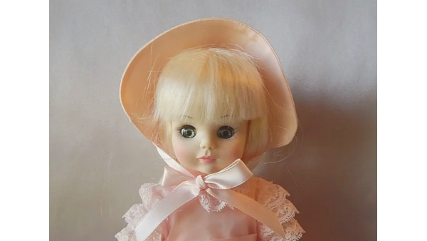 Vintage Antique Madame Alexander RENOIR 13" Portrait Children 1972-86 Doll No. 1578 w/ Kaiser Doll Stand, does not contain box