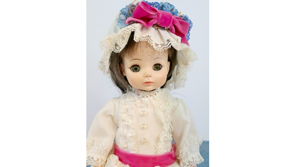 Vintage Antique Madame Alexander Doll 1979 Degas Girl #1575 Doll 13" w/ Kaiser Doll Stand, does not contain box
