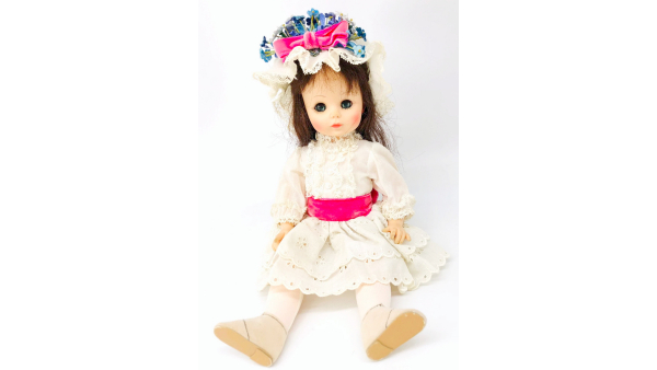 Vintage Antique Madame Alexander Doll 1979 Degas Girl #1575 Doll 13" w/ Kaiser Doll Stand, does not contain box