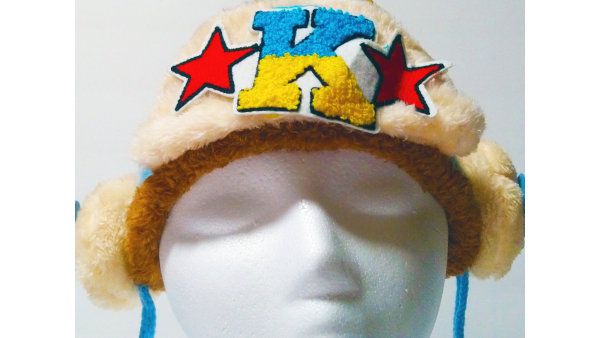 Handmade Fashionable Women Hat Stretch Wool w/Warm Ear Covers Ideal for Winter Snow Ski FITS Any Size (Light Blue)