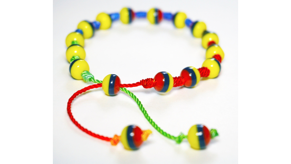 Typical Handmade Bracelet Made By Native Artisans Colombia Ecuador Venezuela
