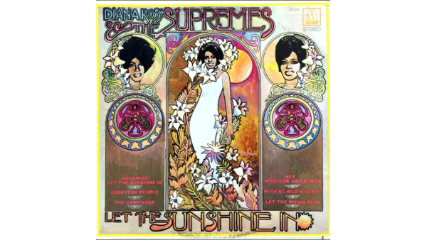 Diana Ross & The Supremes Let The Sunshine In LP Record Album Vintage Antiques Select Music Vinyl