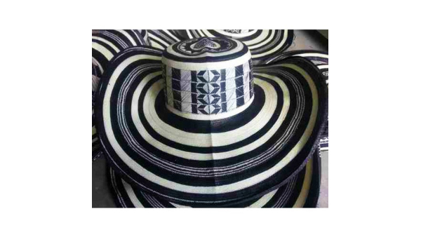 Sombrero Artesanal Colombiano Sombrero Sinuano vueltiao Caña Flecha 20 Vueltas Sombrero Hombres Mujeres Regalo Especial para Todas las Edades y Ocasiones