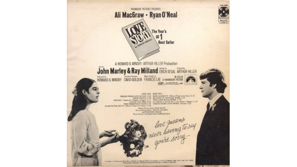 Francis Lai Love Story Música de la banda sonora original Vintage LP 1970 Jazz Escenario y pantalla Fácil de escuchar