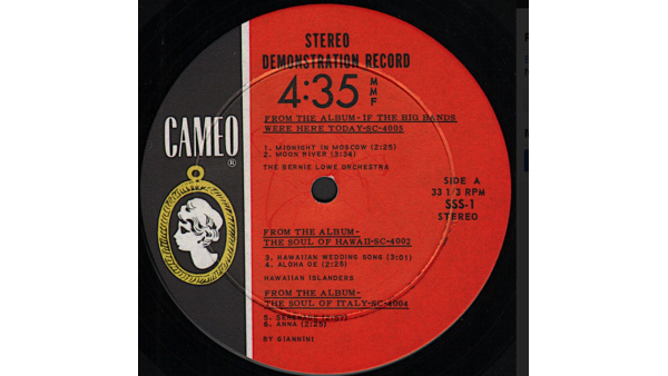 Varios 4:35 Serie de sonido estéreo Grabación de demostración Género Jazz Classical LP 1962 Compilación Sampler Stereo