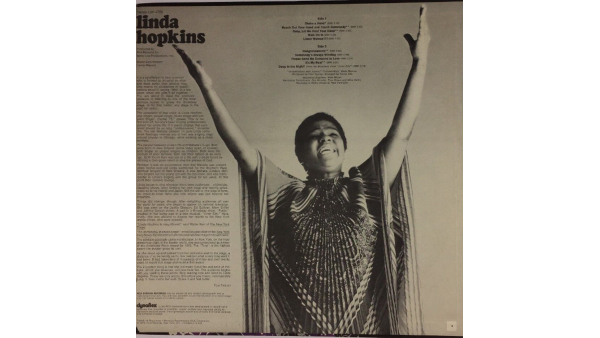 Linda Hopkins Álbum Vinilo LP 1972 Linda Hopkins Autotitulado Beautiful Melodies Género Funk Soul Style Gospel Soul Actriz estadounidense