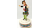 SCHMID Rotating Music Box "Scottish Girl in Plaid Kilt", 8.5", Japan Vintage from the 1950s