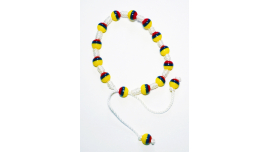 Colombian Handmade Bracelet Beaded Tricolor Handcrafted Beadwork Gift for her Gift for Men  Brazalete Tipico Unisex Joyeria Waterproof