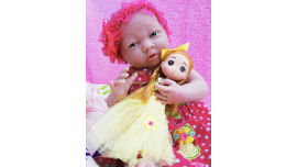 Baby Realistic Berenguer 16 inch Anatomically Correct Real Girl Baby Washable Doll Soft Vinyl Comes w/ Accessories Gift Toy Kids,Adults,baby