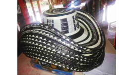 Sombrero vueltiao, sombrero colombiano, sombrero hecho a mano, sombrero de flecha de caña, sombrero de 20 vueltas, sombrero tradicional, sombrero para el sol Sombrero Vueltiao Hecho Mano Caña Flecha