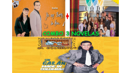 Combo 3 Novelas: Yo Soy Betty La Fea + Ecomoda + Pedro El Escamoso Telenovelas Colombianas y Series DVD Coleccion Colombian TV Novelas