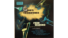 Fred Waring & The Pennsylvanians - Trombones de Dios; Religioso, Evangelio, Coral, Palabra hablada, Poesía, Vinilo, Álbum LP 1962 Vintage Antique