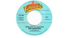 Pat Benatar - Fire And Ice- We Belong, Pop Rock, Voz, Vinilo, 7", 45 RPM 1981 Vintage Antique, Mejores éxitos
