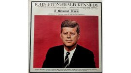 John F. Kennedy John Fitzgerald Kennedy A Original Memorial Album (1963) Vinilo LP JFK Presidente de EE. UU. Género Palabra hablada