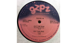 David M Cut The Rug 12 GZPZ Records GZPZ 12002 US Electronic Synth Pop Electro Músico de jazz estadounidense Hip Hop