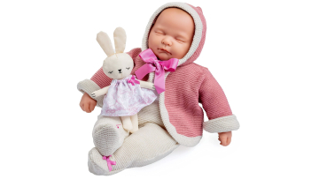 Realistic Baby Girl Doll Closed Eyes That Look Real Berenguer 17 inch Soft Body Real Girl Doll Vinyl Truly LifeLike Extra Accessories