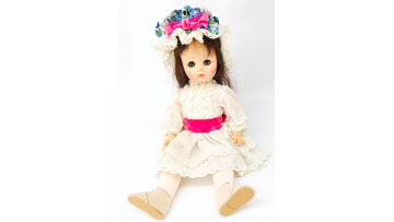 Vintage Antique Madame Alexander Doll 1979 Degas Girl #1575 Doll 13" w/ Kaiser Doll Stand, does not contain box