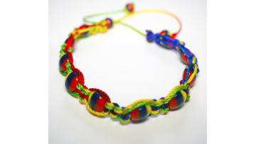 Typical Handmade Bracelet Made By Native Artisans Colombia Ecuador Venezuela