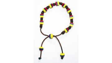 Typical Handmade Bracelet Made By Native Artisans Colombia Ecuador Venezuela