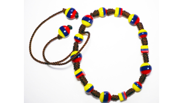 Typical Handmade Bracelet Made By Native Artisans Colombia Ecuador Venezuela