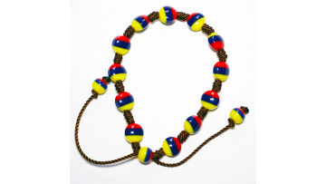 Typical Handmade Bracelet Made By Native Artisans Colombia Ecuador Venezuela