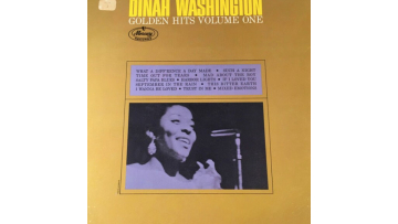 Dinah Washington Golden Hits Volume One Vintage Antiques Select Music Vinyl Jazz Excellent Gift Soul-Jazz Hermosa voz
