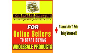 Wholesaler Websites List Suppliers Guide Dropshippers Toys Crafts Clothes For online Selling On Etsy,Ebay,Amazon etc.